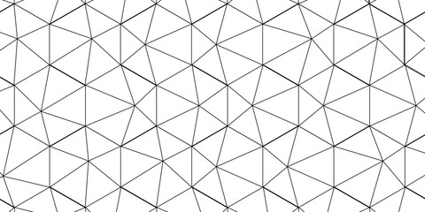 Abstract geometric wall tile and metal cube background triangle wallpaper. Seamless geometric pattern low polygon backdrop background. Gray diamond overlap polygonal background.	