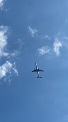 airplane in the sky
