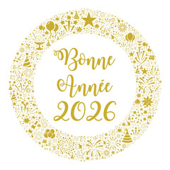 Symbole bonne année 2026	