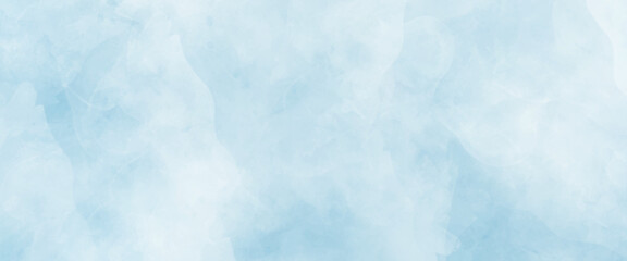 Naklejka premium Abstract blue watercolor splash stroke background