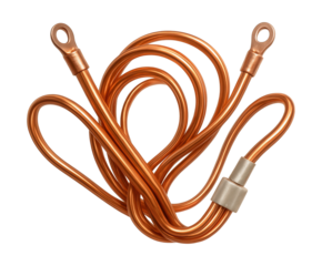 Copper wire harness for reliable connections in smart home systems.