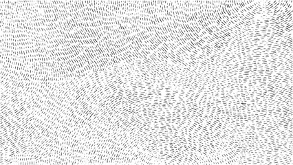 Vector dotted swirl pattern with optical illusion effect on transparent background abstract radial texture design suitable for backgrounds scientific themes and creative surfaces.
