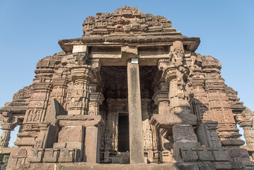 Gondeshwar Temple, A Majestic Ancient Shiva Shrine, Hemadpanthi style architecture, a prominent historical and architectural marvel, 11th-12th century Hindu temple, Sinnar, Nashik, Maharashtra, India.