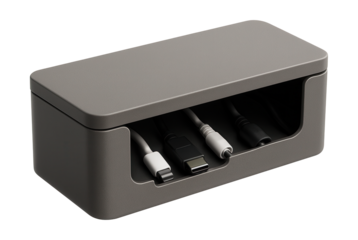 Cable management solutions for offices, streamlining connections for workstations and