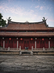 Fototapeta premium Traditional Ancient Building Courtyard in Minnan Style