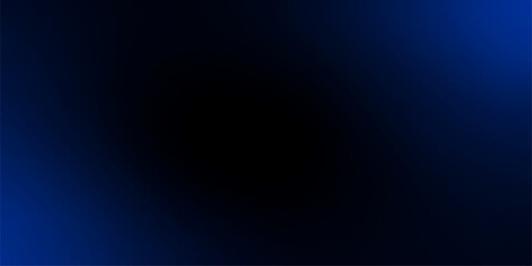 Abstract blue background with flashing digital light transition in the dark night space blur design