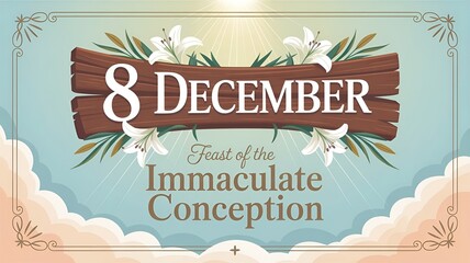 8.  December  Feast of the Immaculate Conception
