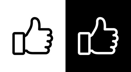 Thumbs Up With Icon Set Design