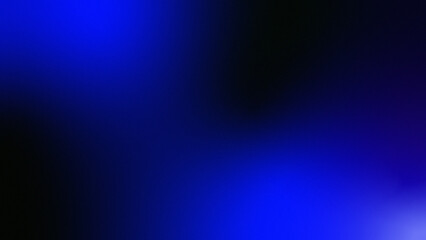 Blue dark navy sky cyan teal neon gradient abstract background. Smooth color blend with dark black...