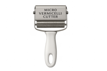 Micro vermicelli cutter producing fine strands of pasta