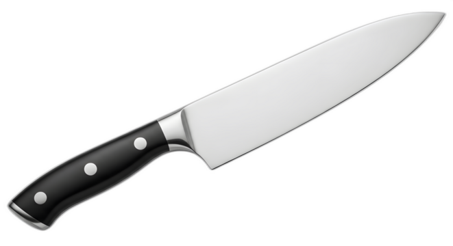 Chef knife kitchen knife sharp knife cooking knife steel knife blade knife utensil knife tool on transparent background