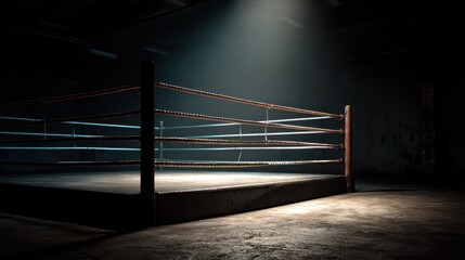 Boxring im Scheinwerferlicht: Arena der Herausforderung und der KampfkÃ¼nste