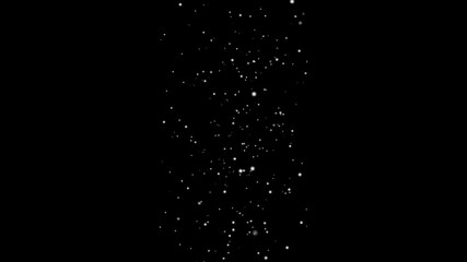 Vertical 4K snow animation drifting to the left with alpha channel, slow falling snow on the black backgrounds. Animated realistic detailed very small snow flakes slowly falling. - Powered by Adobe