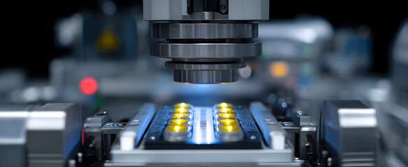 Automated inspection machine evaluates items to ensure quality control standards are met