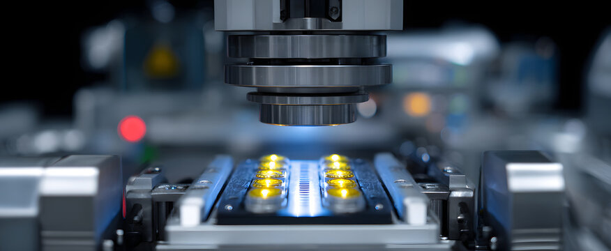 Automated inspection machine evaluates items to ensure quality control standards are met