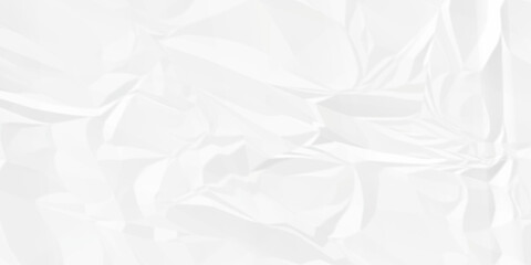 White crease billboard paper rough obsolete wrinkle. Cardboard paper white crumpled satin fabric ripped cloth decoration background	