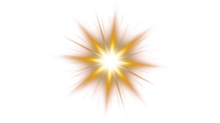 explosion on a white background