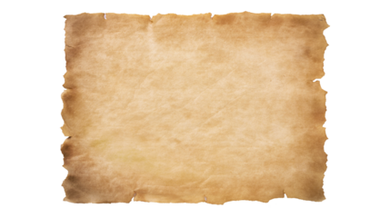 old brown  paper with burnt edges