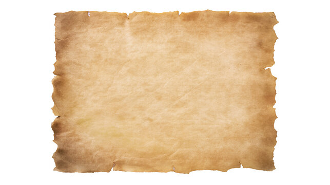old brown  paper with burnt edges - Powered by Adobe