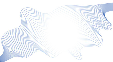 abstract blue wave background. Blue minimal round lines abstract background. Abstract blue wave lines pattern background