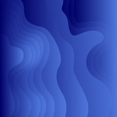 Abstract Blue Wave Background
​Modern Deep Blue Layered Design, Wavy Ocean Contour Pattern, Vibrant Gradient Topography Art | ​Digital Liquid Flow, Wallpaper