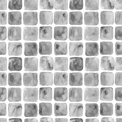 Seamless watercolor abstract pattern. Hand-drawn illustration for fabric, wrapping paper. decoupage, fabrics and etc