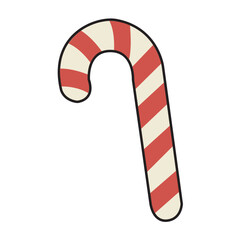 Classic Red and White Christmas Candy Cane