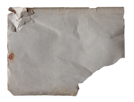 Old Torn Paper Background for Texture Use