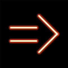 Retro american neon sign vintage sale banner and label with vibrant design that attract attention