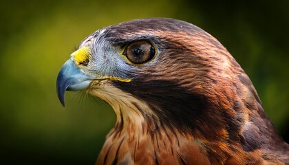 Fototapeta premium Portrait Of A Harris Hawk