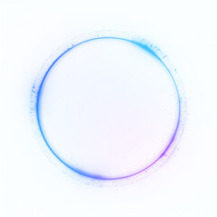 Fototapeta premium Futuristic glowing cyan energy sphere with neon particle streams and smooth reflections — abstract 3D orb for sci‑fi banners, digital posters and motion graphics.