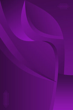 Abstract purple background with lights. Vector illustration.
