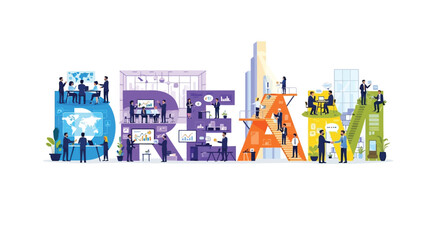 Vibrant abstract geometric composition with bold lines and shapes in a full spectrum of cmyk and rgb colors suitable for modern graphic design projects and digital art