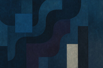 abstract background with blue squares