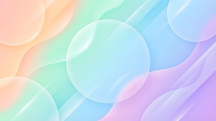 Abstract Geometric Background in Blue Tones &ndash; Futuristic Modern Design