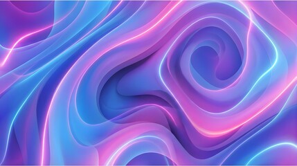 Abstract Geometric Background in Blue Tones &ndash; Futuristic Modern Design