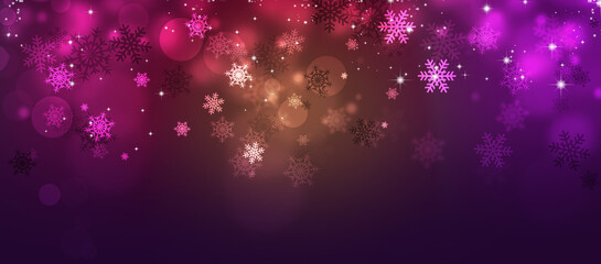 Beautiful Multicolor Christmas Banner
