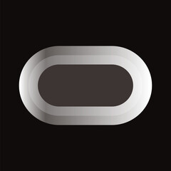 Sleek Gradient Oval Design Element