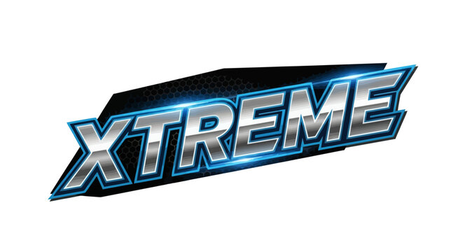 The word XTREME in a bold, metallic font with a blue glow effect.