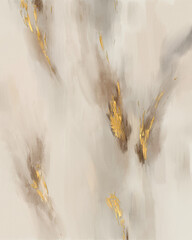 Abstract artwork with dynamic lines and soft colors, creating a harmonious and modern composition, perfect for contemporary interior design and artistic projects