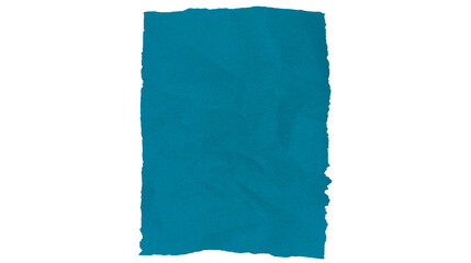 torn paper with blue background