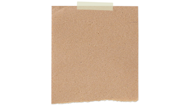 brown cardboard box isolated on white