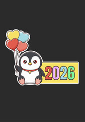 Happy New Year clip arts