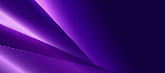Abstract purple polygon luxury on blue dark background vector. Social ads banner or Landing page.
