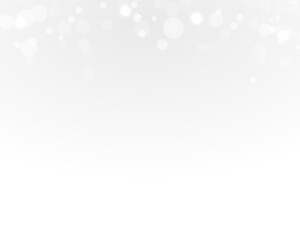 White glitter particles floating in soft bokeh. Sparkling light adds festive luxury and magical shimmer. Perfect PNG for New Year and holiday designs.