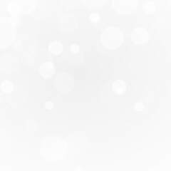 Silver glowing particles with sparkling bokeh overlay. Floating dust creates dreamy festive magic. Perfect PNG for New Year, holiday, and winter illustrations.