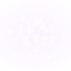 Purple dust particles with sparkling light overlay. Floating bokeh creates luxurious festive scene....