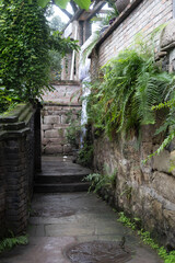 View of Xiahaoli Old Street in Chongqing, China.