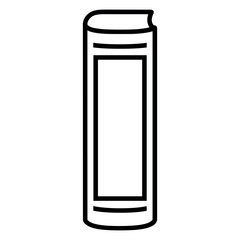 vector illustration of a glass