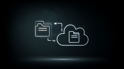 Black glossy round web icon set with cloud computing, social network, and security lock symbols